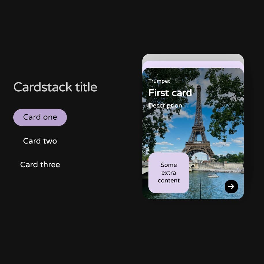 My private component library